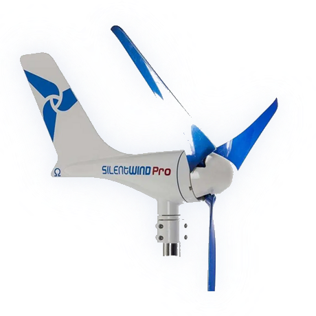 Silentwind Pro 12V Vindgenerator 420W – med hybrid laderegulator