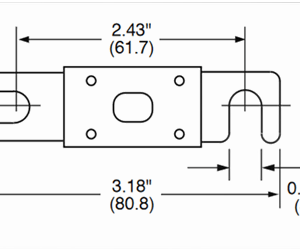 Victron CNN-sikring 325A/80V for Lynx shunt (1 stk)